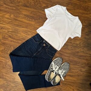 Dark Wash Skinny Jeans